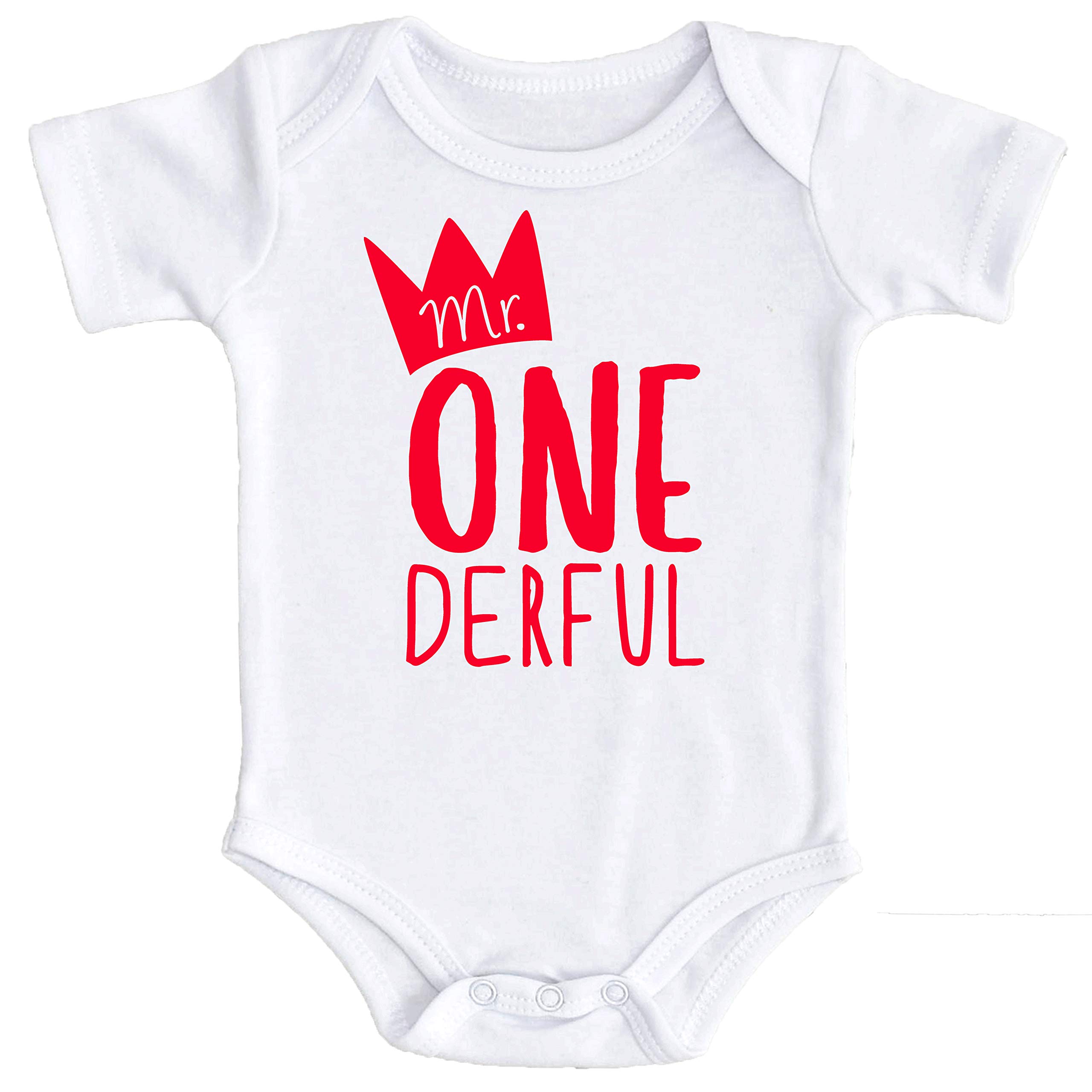 1st birthday bodysuit boy