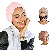 Powder Band Turban for Women, Breathable Instant