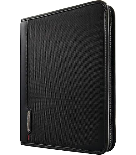 Amazon.com | Samsonite Xenon Business Zip Portfolio, Black, One