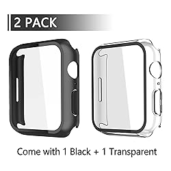 Misxi 2 Pack PC Case with Tempered Glass Screen