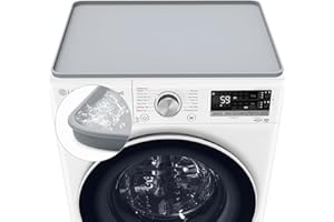 GHWMYD Washer Dryer Top Protector,Washer and Dryer Covers (Grey, 23.6" x 23.6")