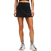 MEIVSO Womens Buttery Soft Tennis Skort Athletic Golf Skirt High-Rise Skirts Built-in Shorts with Pockets