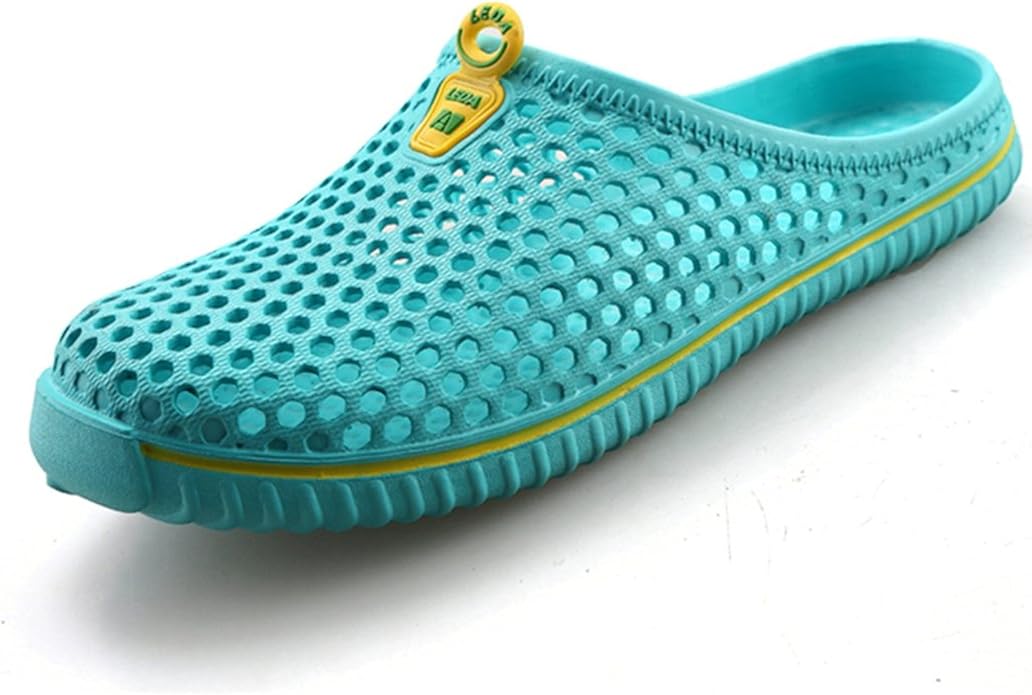 Summer Clog, Men Women Mesh Closed Toe Slippers Lightweight Walking