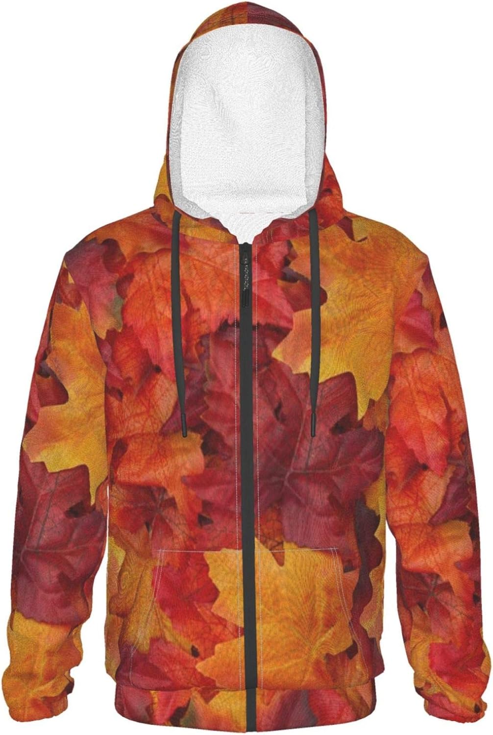 N\ A Thanksgiving Colorful Autumn Maple Leaves Youth Full