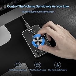 Vaydeer Volume Control Knob with One-Click Mute
