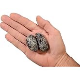 Rock Your Chakra Rare Apache Tear 1 7/8" Set of 2 Pieces Rough Root Chakra | Their strong energy works within the base or root chakra, where it will move excess energy down into the earth chakra.