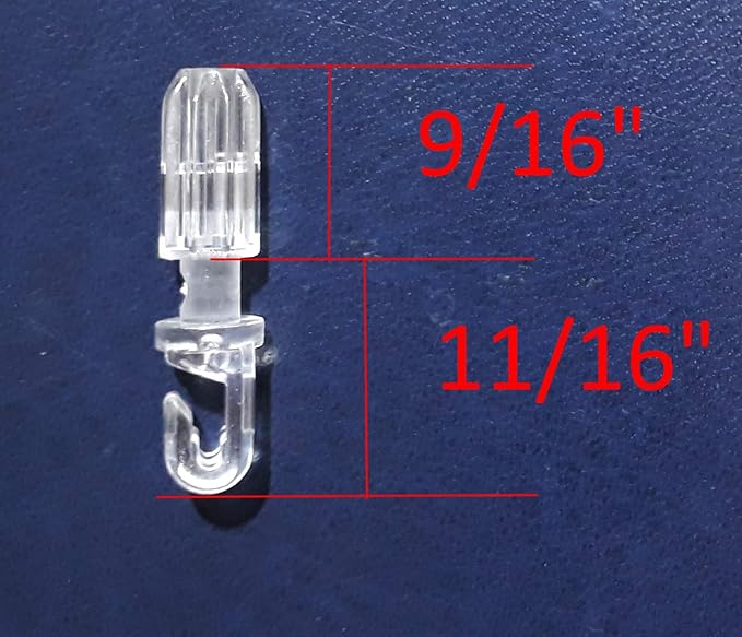 Asia Buy Blind Parts Vertical Blind Track Carrier Clip/Hook No