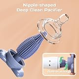 Alyvisun Silicone Bottle Brush Set Teat & Straw Brush Baby 3 in 1 view 4