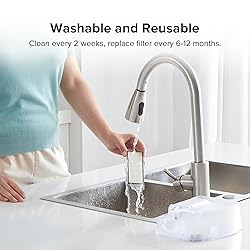 roborock 2 Pack Washable Filter for Roborock Qrevo