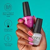 OPI Malaga Wine Nail Lacquer 15ml - Chip Resistant Long-Lasting Wine Red view 3