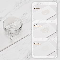 evory Set of 4 Water Absorbent Diatomite