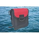 AKM-Scuba Diving Cargo Carying Leg, Strap On Pocket Large Red