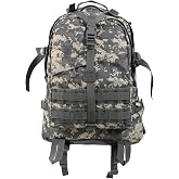 Rothco Large Transport Pack - Rugged Tactical Backpack MOLLE Bag for EDC Storage