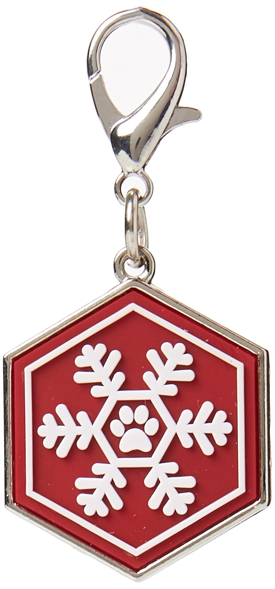Pet Brands Christmas Pet Charm, Red