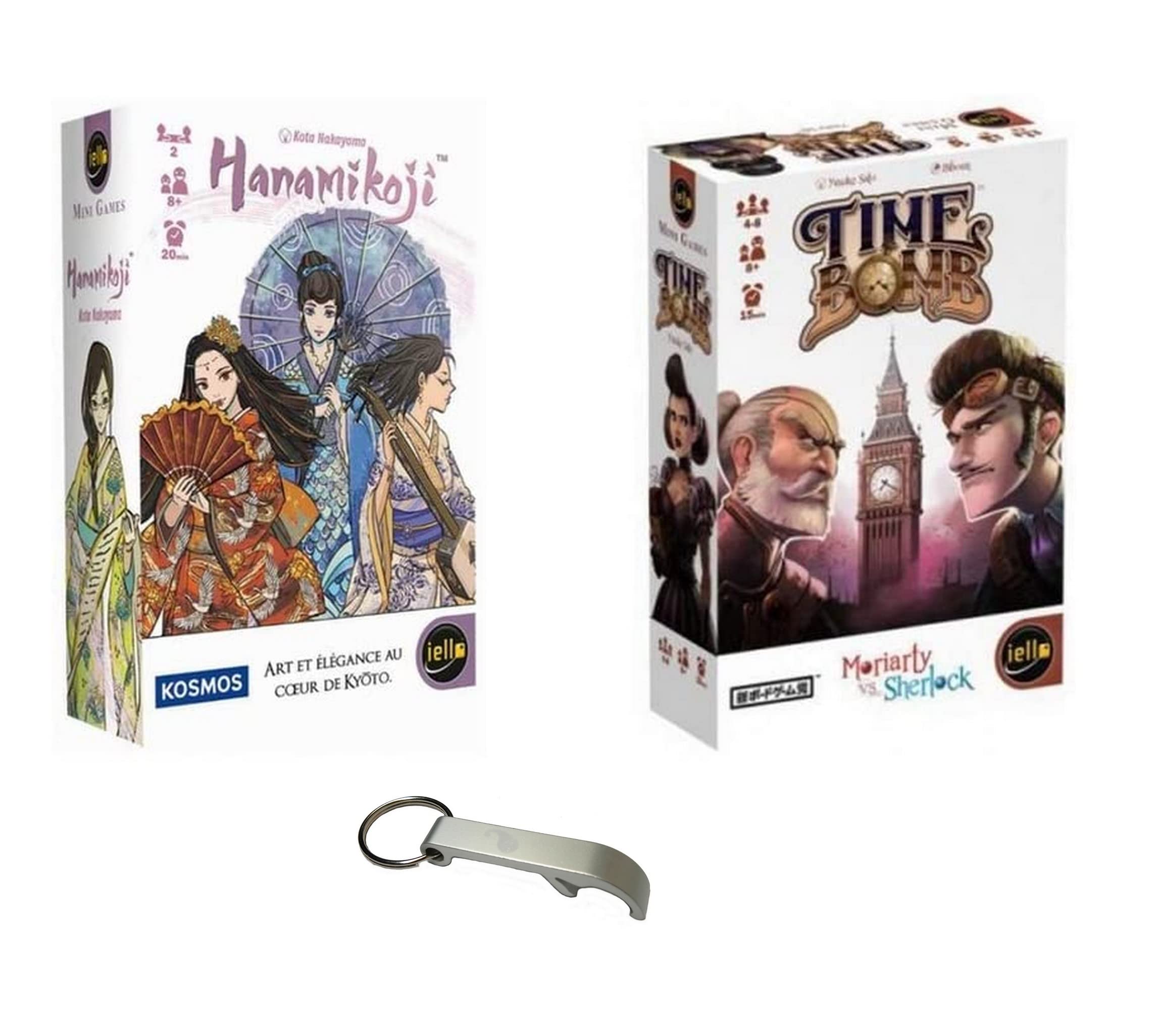 Set Time Bomb + Hanamikoji + 1 Blumie Bottle Opener (Time Bomb + Hanamikoji)