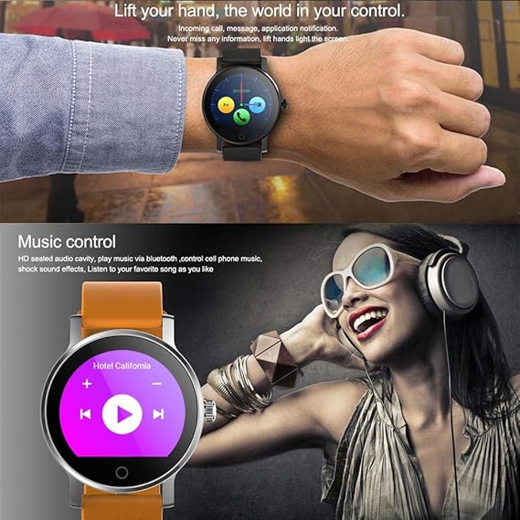 SMA-09 Smart Watch, Fitness Tracker Smartwatch impermeable IPS de ...