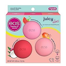 eos Juicy Vibes Lip Balm Variety Pack- Watermelon