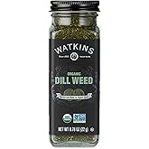 Watkins Organic Dill Weed, Non-GMO, Kosher, 0.78 Ounce, 1-Pack