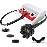 NETTITO Cellulite Massager Electric Vibrating Professional – with 5 Interchangeable Heads, Deep Tissue Relief, Muscle Relaxation, Durable Design for Salon & Home Use