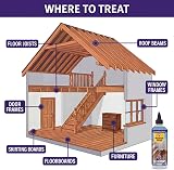Zero In Woodworm Destroyer 500ml Ready-to-Use Woodworm Termite Furniture Beetle view 5