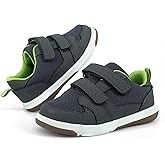 SKYWHEEL Toddler Boys Girls Tennis Shoes Kids Slip On Barefoot Shoes Wide Casual Walking Running Sneakers for Little Kids