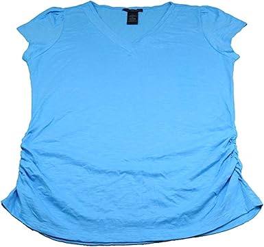 ruched side t shirt