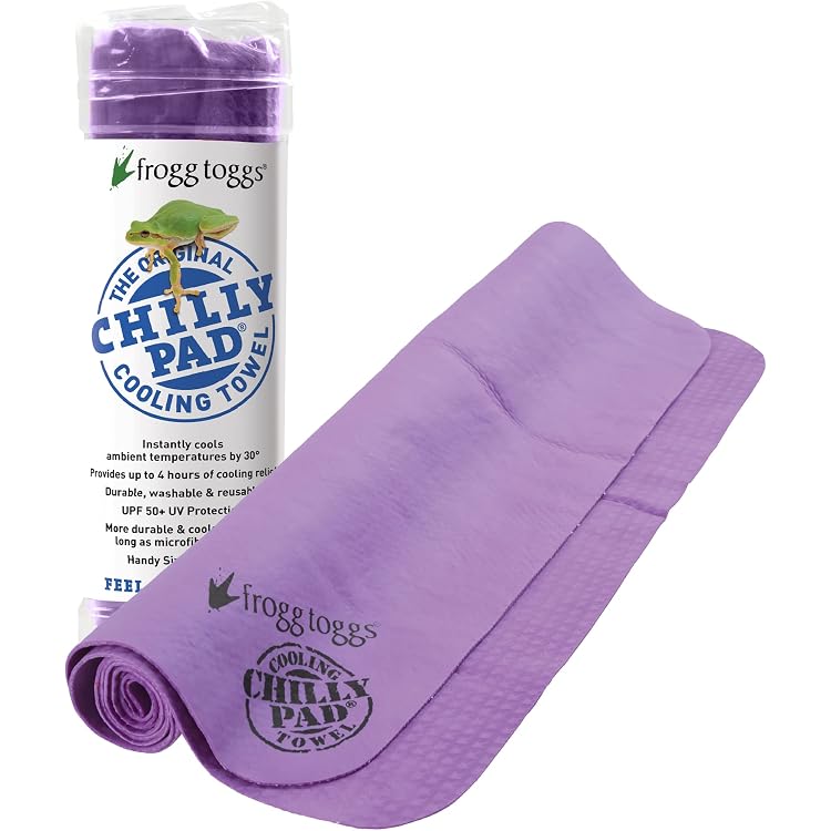 FROGG TOGGS Chilly Mini Serviettes de Cou rafraîchissantes, 6 pièces, 73,7 x 7,6 cm, 6 Pack - 29x3