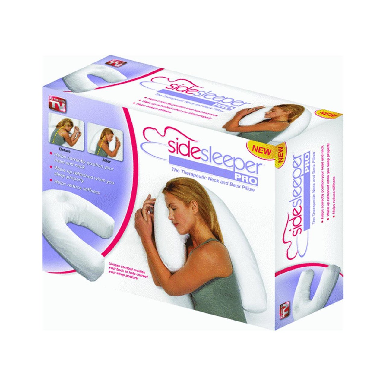 Allstar Marketing Group Sd011104 Sidesleeper Pro Neck And Back