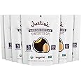 Justin's Super Dark Chocolate Peanut Butter Cups 6pk of 4.2oz bags Organic, Gluten Free, Non-GMO, Responsibly Source, Rainforest Alliance Certified Cocoa