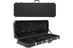 Vasitelan Hard Shell Rectangle Shaped Guitar Case Hardshell for 170 Style Electric Guitar