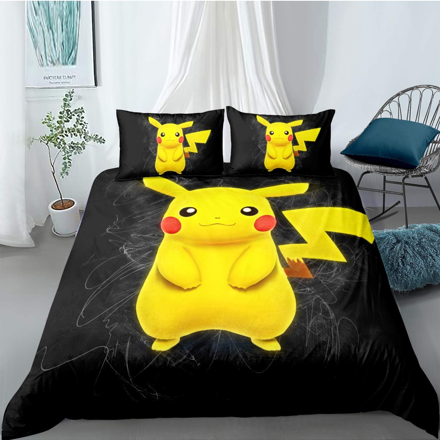 pokemon bed set queen
