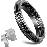 Astromania M48x0.75 Male/M42x0.75 Female to T Male Thread Telescope Adapter | Aluminum Telescope Accessories, Slove Focusing Issues, For Astronomy Telescope, Convert Thread In Planetary Moon Observation
