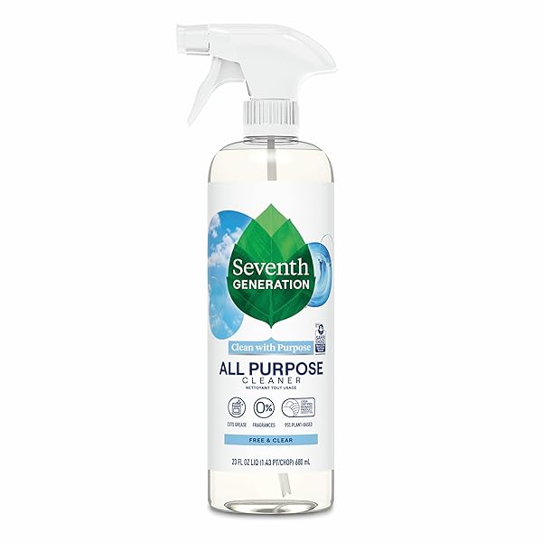 SEVENTH GENERATION ALL PURPOSE CLEANER, FREE & CLEAR,...