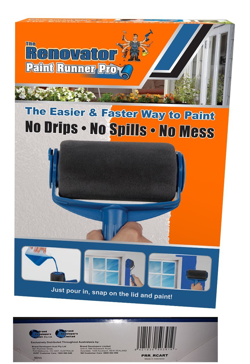 Paint Runner Pro by Renovator - No Prep, No Mess. Simply Pour and Paint to Transform Any Room In Just Minutes - - Amazon.com