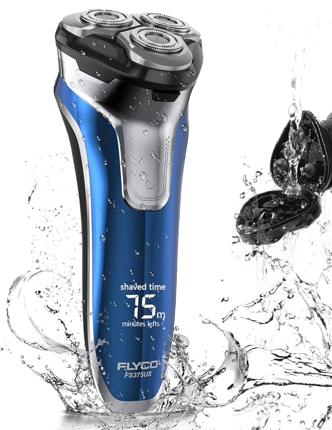 Electric Razor for Men, FLYCO Wet & Dry Electric Razor for Men, FLYCO Wet & Dry