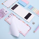 Zuimei Magnetic Shopping List Pad 2 Pack with Pen Clip 50 Sheets Each view 5