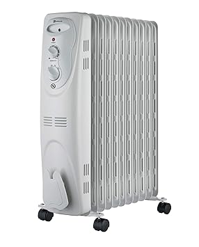 Haverland NYEC11 - Radiador de aceite, termofluido c/ruedas, 2300W: Amazon.es: Hogar