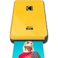 KODAK All-New Mini 2 Plus Bluetooth Portable Photo Printer with 4Pass Technology - Yellow