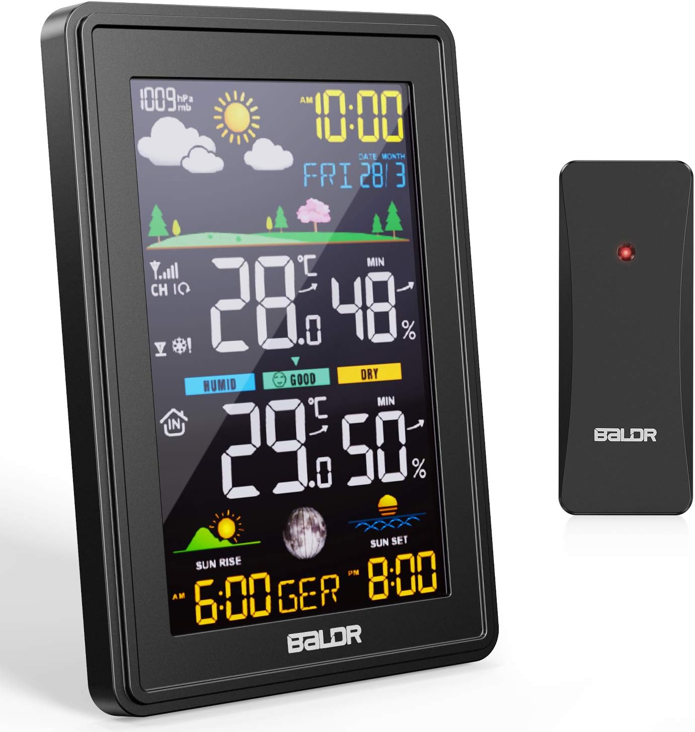 wetterstation digital funk