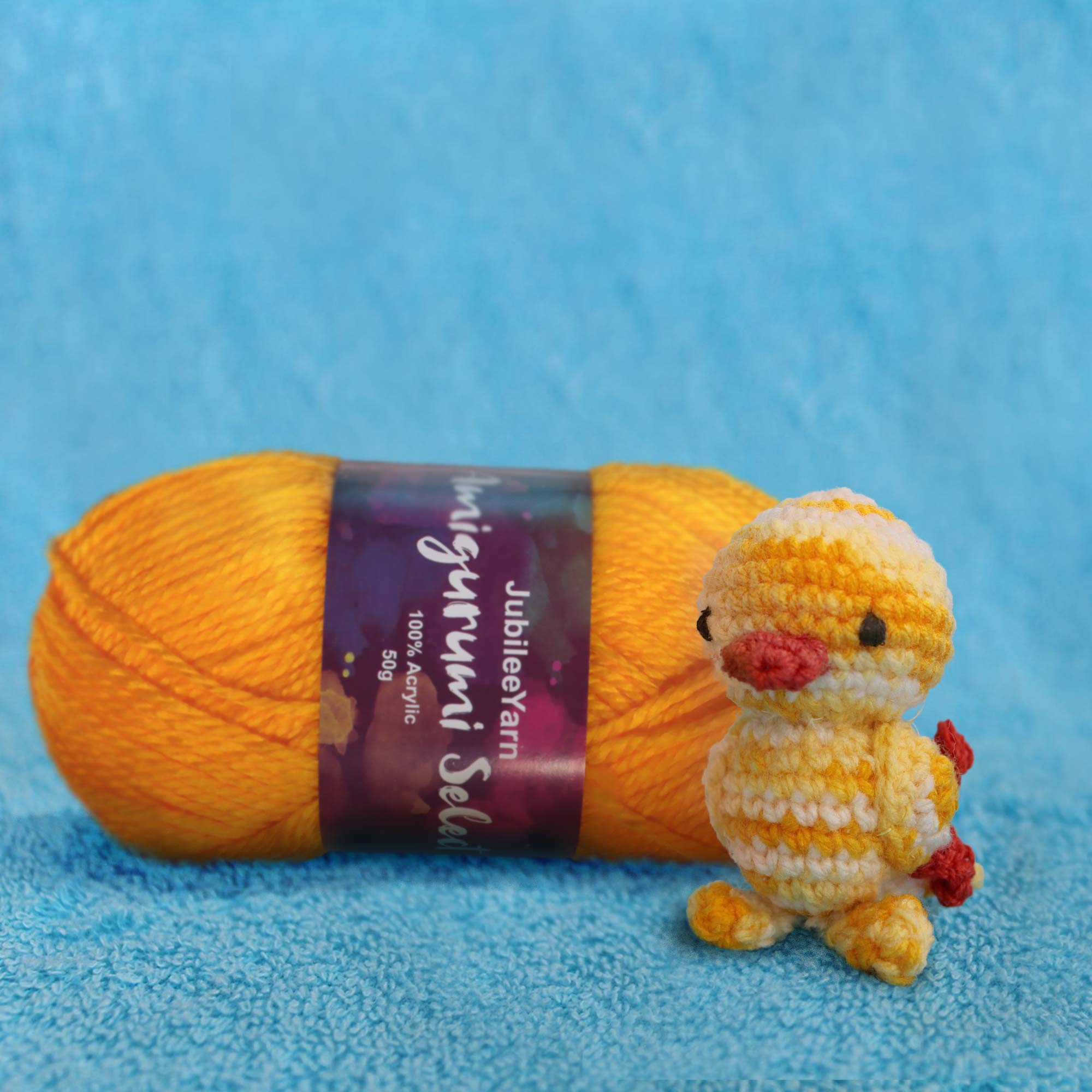 JubileeYarn Amigurumi Select Yarn - Baby Acrylic - Shades of Brown - 4 Skeins