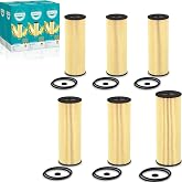 FOCUSFILTER Upgrated FL2062 FL2062A OEM Grade Oil Filter, 6-Pack | 10K Miles Protection, fits Ford F150 / Lincoln, Replaces FT4Z-6731-A, CH11955, WL10050, L38154, KU2Z-6731-A, KU2J-6731-AA