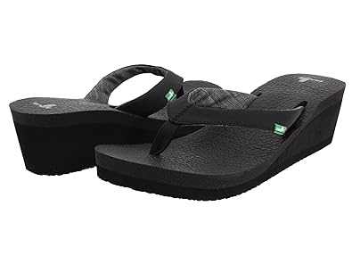 sanuk yoga mat wedge flip flops