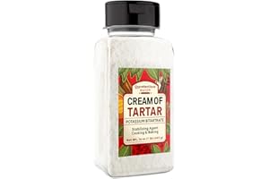 Unpretentious Cream of Tartar, 2 Cups, Non-GMO, Gluten Free, Vegan, Slotted Cap Spice Shaker
