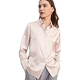 LilySilk Silk Blouse for Women 100% Pure Silk Long Sleeves Cool Smooth Tops