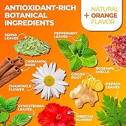 Total Tea SIimming Detox Tea Caffeine Free - 25 Day