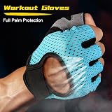 flintronic Gym Gloves Breathable Training Gloves with Silicone Pad view 4