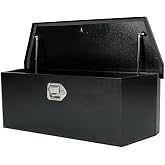 caqeg 35 Inch Steel Trailer Tongue Truck Tool Box | Heavy Duty | for Pickup Truck Bed, Utility Tractor, RV | Waterproof Toolbox Chest, Storage &amp; Organization 35" x 11.8" x 11.8"