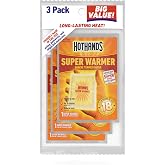 HotHands Super Warmers Pocket Pack, 3 Warmers- America's Favorite Warmer | Grab-and-Go Size, Share the Warmth-Air-Activated, Disposable, Long-Lasting, Dependable for Spectating, Commuting, Shopping