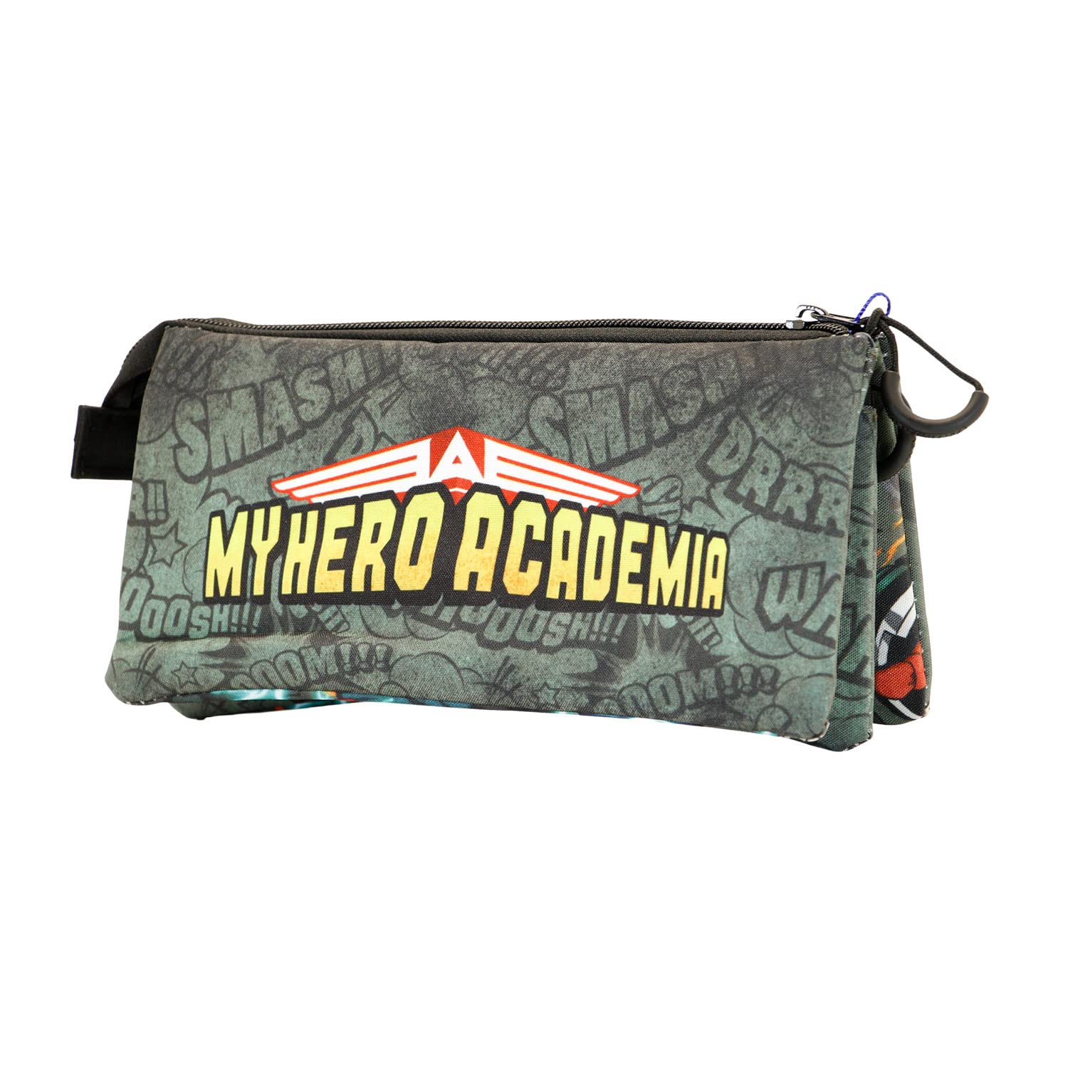 My Hero Academia Battle-FAN Triple Pencil Case, Military Green