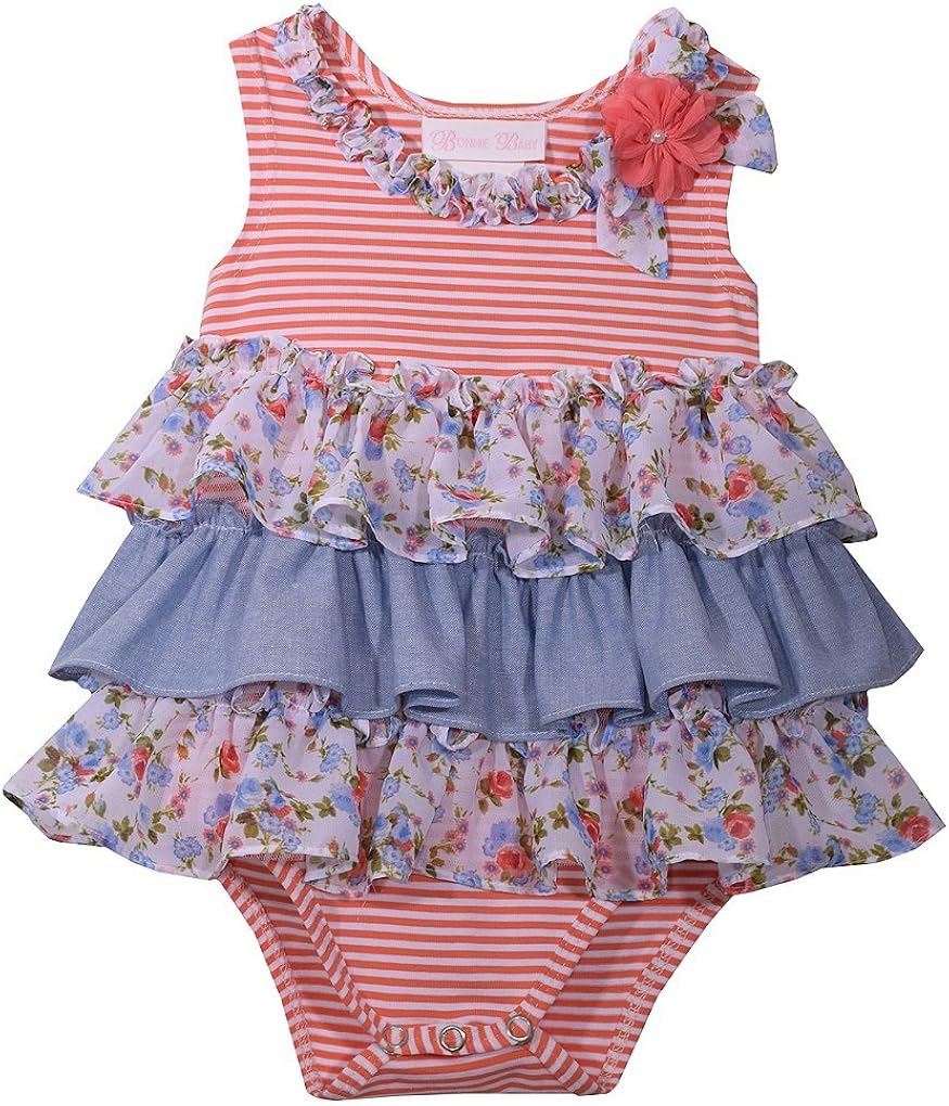 floral bubble romper